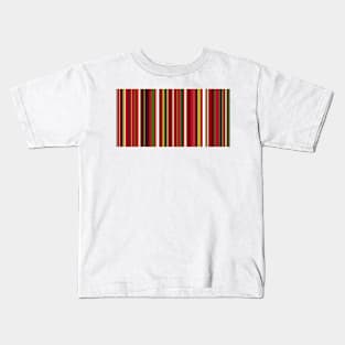 Barcode Color Theory: Traditional Holiday 'Tis the season Kids T-Shirt